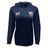 Navy Women's USA Rugby hoodie by Castore, featuring the iconic Eagles fans' logo and signature branding.