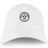 The EMB S&S Activewear White River Rugby Football Club Adult Low-Profile Cotton Twill Dad Cap features a black embroidered circular "White River Rugby Indianapolis" logo on the front.
