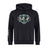 The WRS Canterbury Woodlands Youth Wolfpack Club Hoodie features three wolf heads and a "Woodlands Rugby" logo on the chest, plus a white sleeve design—a perfect custom rugby hoodie for dedicated club supporters.