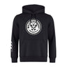 The White River Rugby Football Club Club Hoodie by Canterbury (WRS Canterbury) is a black hoodie inspired by rugby style, with a chest "White River Push, Indianapolis" logo and white stripes on the right sleeve.