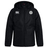 The White River Rugby Football Club Club Vaposhield Stadium Jacket by EMB Canterbury features VapoShield water repellent tech, a full zip, right chest Canterbury logo, and left chest club badge.