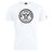 The White River Rugby Football Club Plain Tee by WRS Canterbury is a white cotton blend t-shirt with a round logo and "EST 1999" center, offering comfort and customization for fans and players alike.