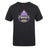 The Capitals Rugby NC Club Plain Tee by WRS Canterbury is a customizable black cotton blend T-shirt with a "Capitals Rugby" logo—dome, stars, and rugby ball—offering fans comfort and style.