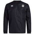 White River Rugby Football Club Vaposhield Contact Top by EMB Canterbury—a black long-sleeve athletic pullover with chest logos and water-repellent Vaposhield tech, shown on a plain white background.