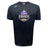 The WRS Canterbury Capitals Rugby NC Tempo Vapodri T-Shirt features a black short-sleeve design with a "Capitals Rugby" logo, purple U.S. Capitol dome, and rugby ball. Moisture-wicking Vapodri fabric keeps you cool and comfortable all day.