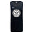 The White River Rugby Football Club Tempo Vapodri Singlet by WRS Canterbury is a black sleeveless athletic shirt made with recycled polyester, featuring the club and Canterbury logos on the front.