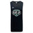 The Woodlands Youth Wolfpack Tempo Vapodri Singlet by WRS Canterbury is a black sports jersey featuring the Canterbury logo and a "Woodlands Rugby" three-wolf emblem, made with VapoDri tech for advanced moisture management.
