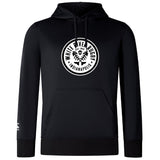 The White River Rugby Football Club Lightweight Hoodie by WRS Canterbury features a kangaroo pocket and the Indianapolis logo in white on the chest.