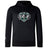 The Woodlands Youth Wolfpack Club Lightweight Hoodie by WRS Canterbury is a black hoodie with a "Woodlands Rugby" logo featuring three wolf heads on the front and an embroidered CCC logo on the left sleeve.