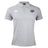 The Woodlands Youth Wolfpack Waimak Polo by EMB Canterbury is a light grey short-sleeve rugby polo with a collar, showcasing the Canterbury logo and a wolf emblem on the front.