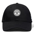 The White River Rugby Football Club Flexfit Drill Cap by EMB Canterbury features a circular "White River Rugby Indianapolis" embroidered logo in white and black on the front center panel.