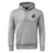The EMB Canterbury Wales Shield Club Hoodie is made from premium sweatshirt fleece, features a front pocket, and displays a small red and green dragon emblem on the left chest. It's perfect for rugby supporters seeking comfort and style.