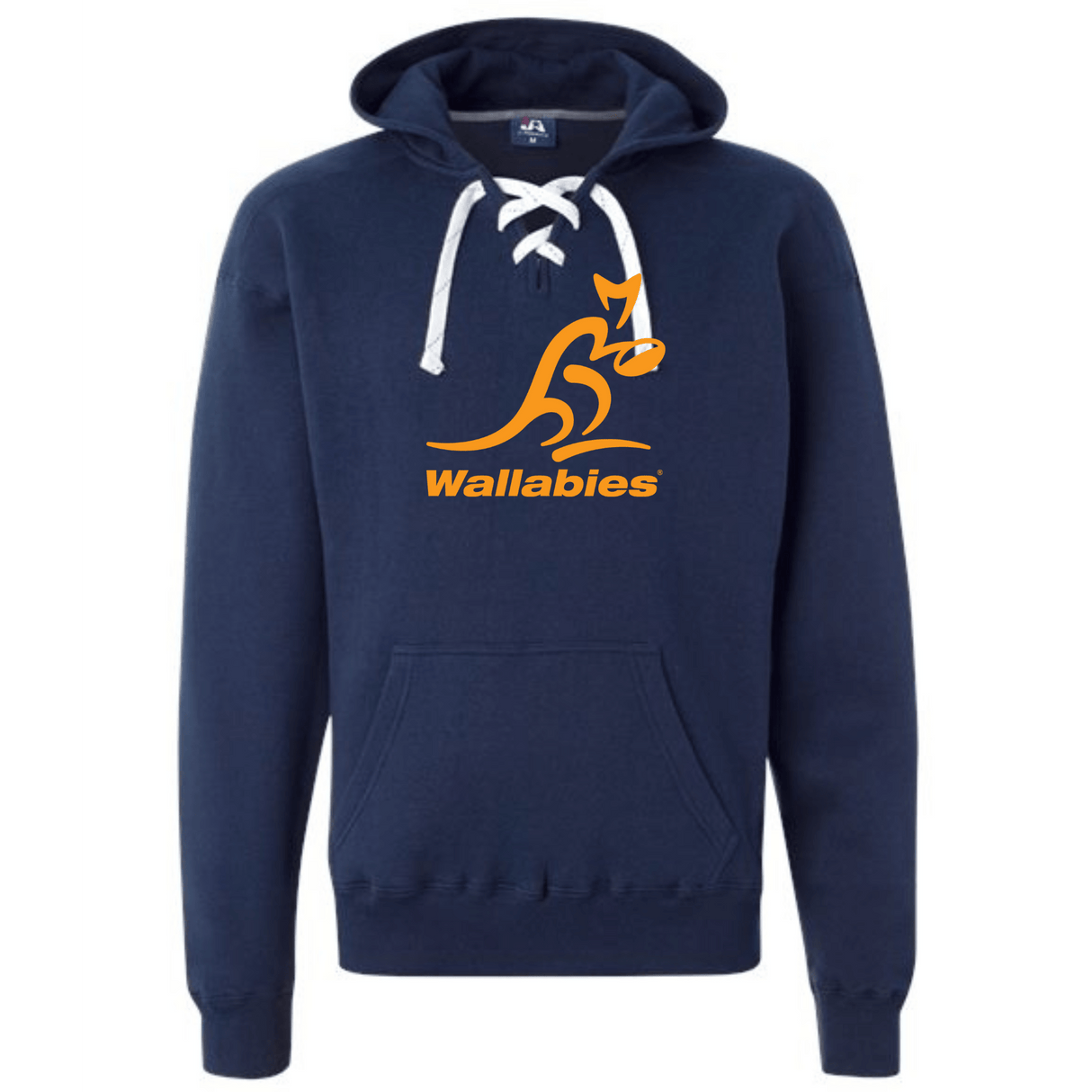 A Wallabies Hockey Hoodie with a logo of the Wallabies rugby Australia team. (Brand Name: WRS Alpha Broder)
