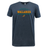 A gray lightweight Wallabies Rugby Wordmark Supersoft Tee with the WRS LAT logo printed on the front.