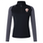 The West Potomac RFC Women's Elite First Layer by EMB Canterbury is a black and gray long-sleeve pullover with moisture-wicking VapoDri tech, white and red crest on the left chest, and small white logo on the right shoulder.