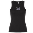Certainly! Here’s the revised sentence using your product data: The Valley Panthers Girls Rugby Women’s Baby Rib Tank by EMB S&S Activewear is a black classic-style sleeveless top, featuring comfortable stretch-fit fabric for everyday wear. A bold “Valley Panthers” logo in purple and white adorns the chest.