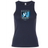 The EMB S&S Activewear Minneapolis Mayhem Rugby Women’s Baby Rib Tank is a navy blue sleeveless top featuring the Minneapolis Mayhem Rugby logo in white, blue, and black on the chest.
