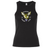 The Hornets Rugby Club 1977 Women's Baby Rib Tank by EMB S&S Activewear features a yellow hornet logo and "Hornets Rugby Club 1977" text in white, arranged in a circular design on the chest. This classic stretch-fit tank combines comfort with sporty flair for Black women.