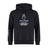 The Austin Huns Youth Rugby Club Hoodie by WRS Canterbury features a Viking helmet and beard graphic above "Huns Youth Rugby" on the front and white sleeve design—a bold choice for any team.
