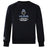 The Austin Huns Youth Rugby Club Crew Sweatshirt by WRS Canterbury is ultra soft, navy blue, with a Viking helmet and beard graphic above "Huns Youth Rugby," plus an embroidered CCC logo on the left sleeve.