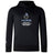 The Austin Huns Youth Rugby Club Lightweight Hoodie by WRS Canterbury is a black, custom hoodie with a kangaroo pocket, stylized wolf logo, and "Huns Youth Rugby" text on the chest.