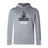 The Austin Huns Youth Rugby Club Lightweight Hoodie by WRS Canterbury is a light gray pullover with a kangaroo pocket, featuring a stylized Viking head and bold "Huns Youth Rugby" text on the front.