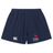 Navy blue Rugby East Conference Yokohama Short by EMB Canterbury featuring the Canterbury logo on the left leg and "Rugby East" with an eagle graphic on the right leg.