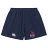 Navy blue Rugby East Conference Yokohama Short by EMB Canterbury featuring the Canterbury logo on the left leg and "Rugby East" with an eagle graphic on the right leg.