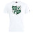 The Zionsville Rugby Club Club Plain Tee by Canterbury features a white cotton blend, green and black crest with an eagle, rugby player, and "EST. 2003" text. Brand: WRS Canterbury.