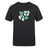 The Zionsville Rugby Club Club Plain Tee by WRS Canterbury is a black cotton-blend shirt with the club crest, bird and rugby player graphic, and "EST. 2003"—a customizable t-shirt ideal for fans.