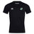 The Zionsville Rugby Club Club Dry Tee by Canterbury is a black short-sleeve jersey with a white Canterbury logo on the right chest, a green and white crest on the left, and Vapodri Technology for breathable comfort. Brand: EMB Canterbury.
