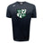 Stay cool and show team pride in the Zionsville Rugby Club Tempo Vapodri T-Shirt by WRS Canterbury, featuring the club's green and white shield (est. 2003), eagle, and rugby player graphics on a moisture-wicking black tee.