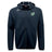 The Zionsville Rugby Club Tempo Vapodri Full-Zip Hoodie by EMB Canterbury features a hood, two drawstrings, and two chest badges—a logo and club crest. Its moisture-wicking fabric keeps you comfortable on the go.