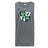 The Zionsville Rugby Club Tempo Vapodri Singlet by WRS Canterbury is a gray recycled polyester athletic tank featuring a green and white club crest with an eagle, lion, and "Est. 2003" on the front.