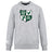 The Zionsville Rugby Club Club Crew Sweatshirt by WRS Canterbury is a gray crew with an eagle, rugby player, "EST. 2003," and the club logo on the front, plus an embroidered CCC logo—a custom piece that shows your team spirit.