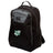 The EMB Canterbury Zionsville Rugby Club Medium Backpack features grey accents, zippered compartments, mesh side pocket, padded laptop pocket, and a Zionsville Rugby Club patch on the front.