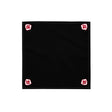 A PF LIC Rugby Canada Corner Logo Bandana with red roses on it.