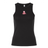 Show your team pride in the EMB S&S Activewear Women's Alabama Rugby Alliance Baby Rib Tank—a black sleeveless top with a bold red and white logo at the chest, perfect for sporty style and Alabama Rugby fans.