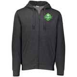 A Holy Trinity Rugby Fleece Full Zip Hoodie with the WRS Augusta Sportswear logo on it, made from a cotton poly blend. Perfect for fan wear.