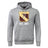 The Conestoga Rugby Club Hoodie by WRS Canterbury is a gray hoodie with a front pouch pocket and features a large "Conestoga Rugby Club" logo and "EST. 1971" on the chest.