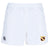 The Conestoga Rugby Professional Polyester Rugby Short by EMB Canterbury features an elastic waistband, a black Canterbury logo on the left leg, and a Conestoga Rugby Club crest on the right leg.