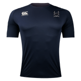 A Suffolk Bull Moose Rugby Canterbury Core Vapodri Superlight Rugby T-Shirt with the WRS Canterbury logo on the front.