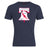 The Philly Whitemarsh RFC Club Plain Tee by WRS Canterbury is a navy cotton blend shirt with a white and maroon Liberty Bell rugby graphic, “Philadelphia-Whitemarsh R.F.C.,” and the years '61, '67, and 1985.