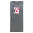 The Philly Whitemarsh RFC Tempo Vapodri Singlet by WRS Canterbury is a gray sleeveless athletic shirt with an "R.F.C." crest, red kangaroo, and years 1961, 1967, and 1985; made from recycled polyester, Canterbury logo on shoulder.