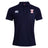 The Philly Whitemarsh RFC Waimak Polo by EMB Canterbury features a Canterbury logo on the right chest and a graphic bell logo on the left, making it ideal for fans of classic men's rugby polo style.