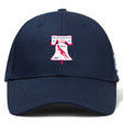 Show your rugby pride with the Philly Whitemarsh RFC Flexfit Drill Cap by EMB Canterbury, featuring a Liberty Bell logo on navy blue for classic comfort and style.