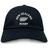 The EMB S&S Activewear Nations of Rugby New Zealand Dad Cap is a black cotton twill hat with "New Zealand Rugby" and a white embroidered silver fern logo on the front—a must-have classic for dedicated rugby fans.