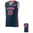 A navy blue and red Teamatical USA Rugby Basketball Jersey with the word "EAGLES" and the number 25 on the front. A smaller, identical side view is also shown.