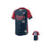 A moisture management graphic design of a Teamatical USA Rugby Pro Baseball Jersey with 'eagles' on the front and the number 25.