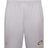 White Herriman High School Coolcore Pocketed Gym Shorts with an elastic waistband and a logo of the WRS Augusta rugby team on the right leg.
